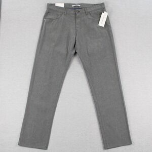 Calvin Klein Slim Fit Pants Mens Size 32x30 Asphalt Cotton Polyester Stretch